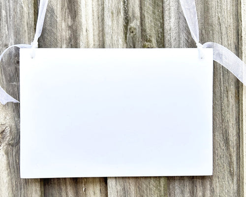 Custom Rectangle Wedding Sign