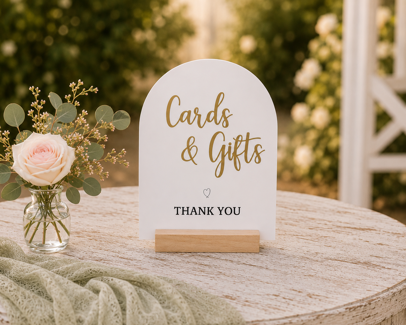Cards and Gifts Wedding Sign