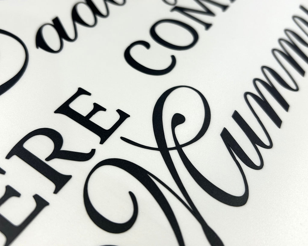 Custom ....Here Comes Your Bride Flower Girl Page Boy Wedding Sign