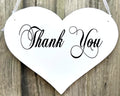 Thank You Heart Wedding Sign