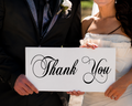 Custom Rectangle Wedding Sign